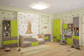 Детская комната Пуговка в Краснодаре - krasnodar.katalogmebeli.com | фото