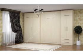 Комплект мебели со шкаф-кроватью трансформер Ратмир в Краснодаре - krasnodar.katalogmebeli.com | фото 2