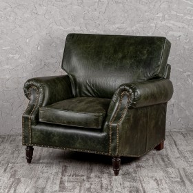 Кресло кожаное Лофт Аристократ (ширина 1070 мм) в Краснодаре - krasnodar.katalogmebeli.com | фото