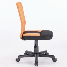 Кресло компактное BRABIX Smart MG-313 (черный, оранжевый) в Краснодаре - krasnodar.katalogmebeli.com | фото 2