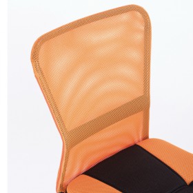 Кресло компактное BRABIX Smart MG-313 (черный, оранжевый) в Краснодаре - krasnodar.katalogmebeli.com | фото 4