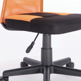 Кресло компактное BRABIX Smart MG-313 (черный, оранжевый) в Краснодаре - krasnodar.katalogmebeli.com | фото 5