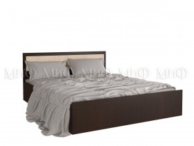 Кровать 1,4 Фиеста (Венге/Дуб беленый) в Краснодаре - krasnodar.katalogmebeli.com | фото