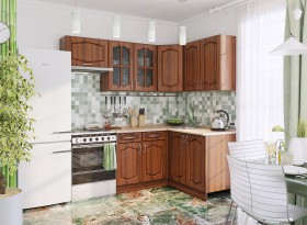 Угловая кухня Максимус-8 2000х1400 мм в Краснодаре - krasnodar.katalogmebeli.com | фото