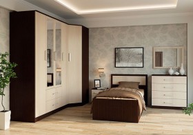Модульная спальня Фиеста в Краснодаре - krasnodar.katalogmebeli.com | фото 3
