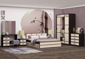 Модульная спальня Сакура в Краснодаре - krasnodar.katalogmebeli.com | фото