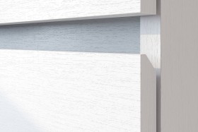 Модульная система "Токио" Тумба прикроватная Белый текстурный / Белый текстурный в Краснодаре - krasnodar.katalogmebeli.com | фото 4