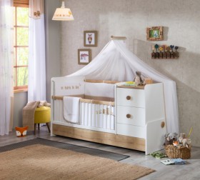 NATURA BABY Детская кровать-трансформер 2 20.31.1016.00 в Краснодаре - krasnodar.katalogmebeli.com | фото