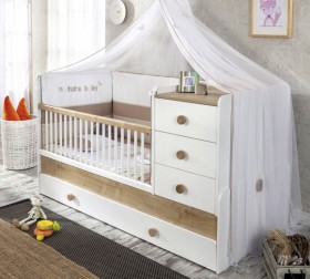 NATURA BABY Детская кровать-трансформер 20.31.1015.00 в Краснодаре - krasnodar.katalogmebeli.com | фото
