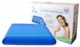Ортопедическая подушка IQ Sleep (Слип) 570*400*130 мм в Краснодаре - krasnodar.katalogmebeli.com | фото