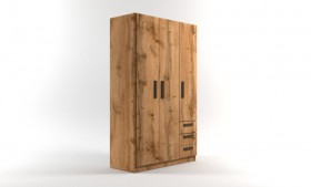 Шкаф 3-х створчатый с ящиками Шервуд (Дуб Вотан) в Краснодаре - krasnodar.katalogmebeli.com | фото