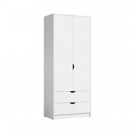 Шкаф для одежды 13.327 Уна (Белый) в Краснодаре - krasnodar.katalogmebeli.com | фото