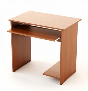 Компьютерный стол Малый упрощённый (Беленый дуб) в Краснодаре - krasnodar.katalogmebeli.com | фото 2